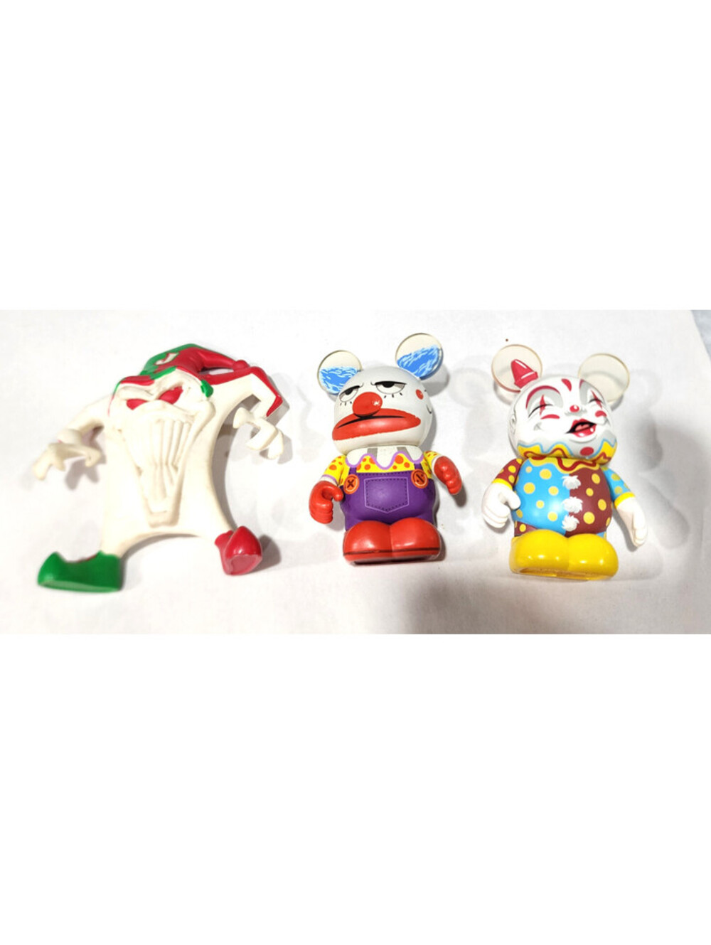 Disney Vinylmation Under The Big Top Clown Figure Lot 3 Creepy Halloween OOB